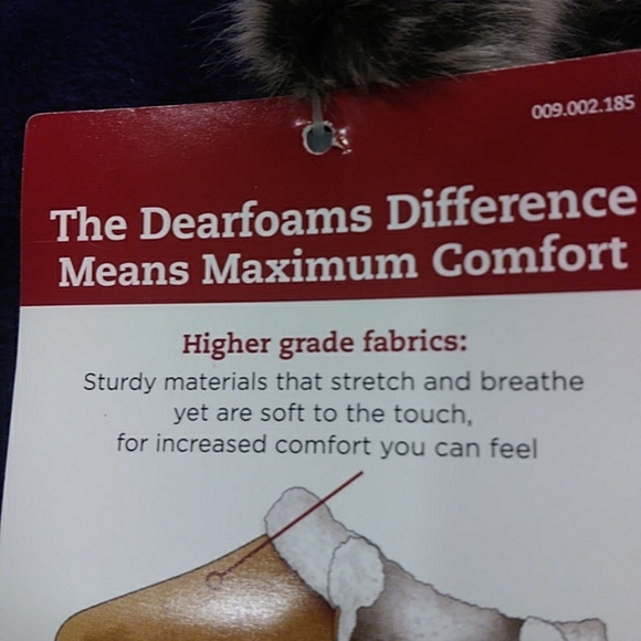 Dearfoams 5-6 Soft Slippers - Picture 7 of 12